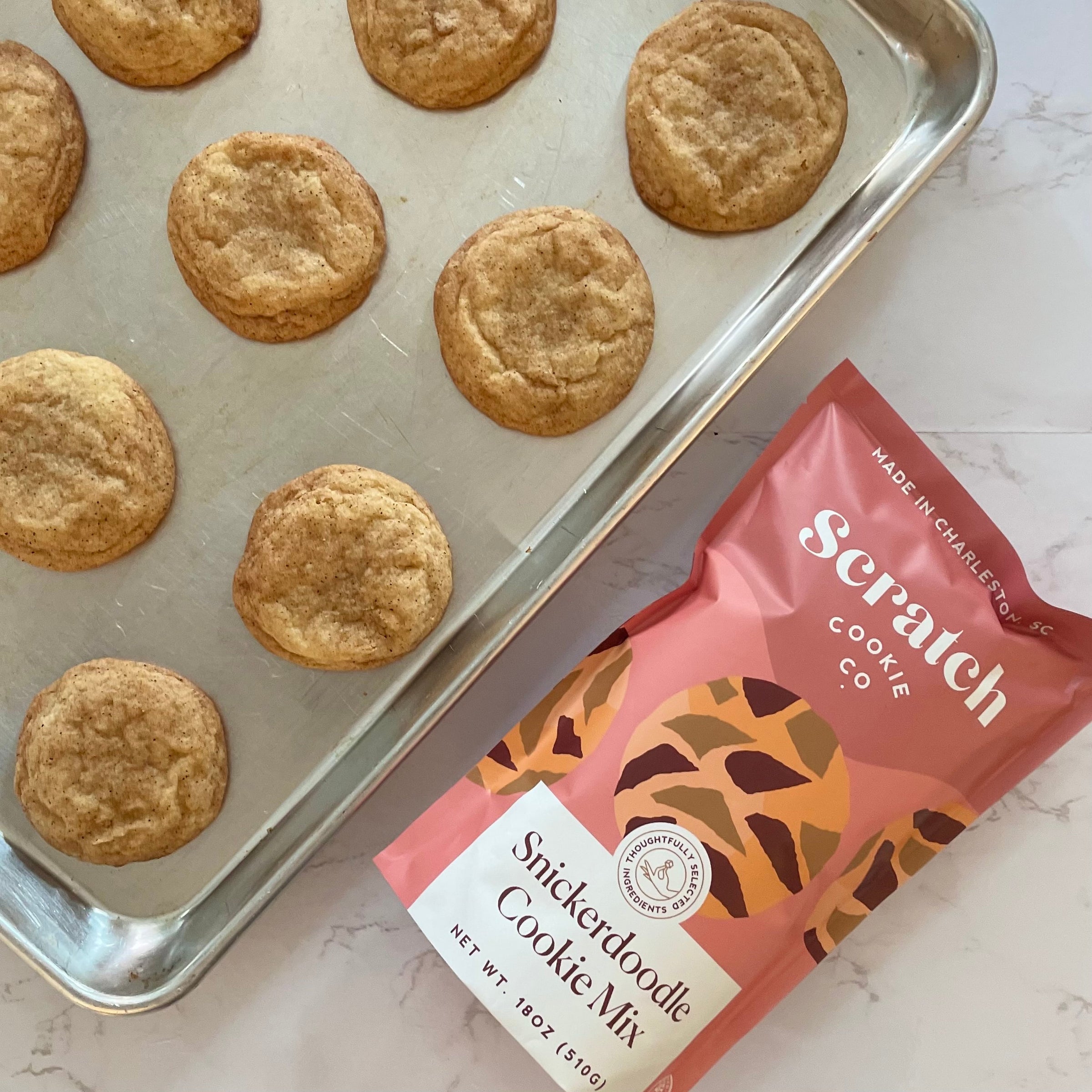 Snickerdoodle Cookie Mix | Scratch Cookie Co